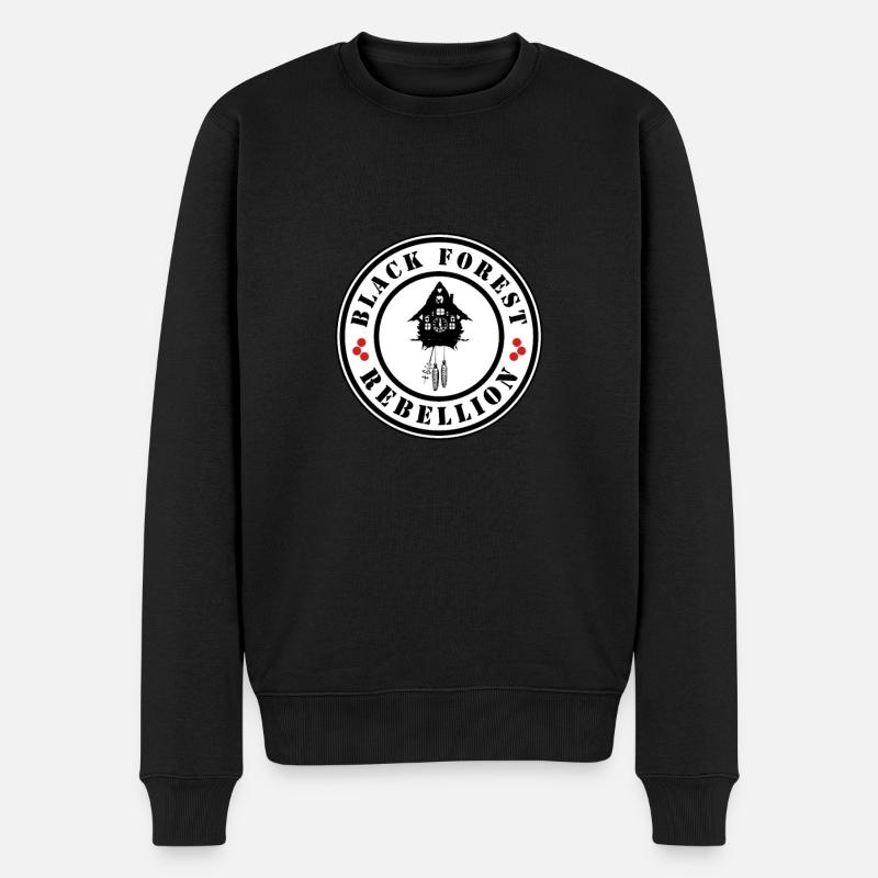 Rébellion de la Forêt-Noire - Pull Premium bio Homme - noir