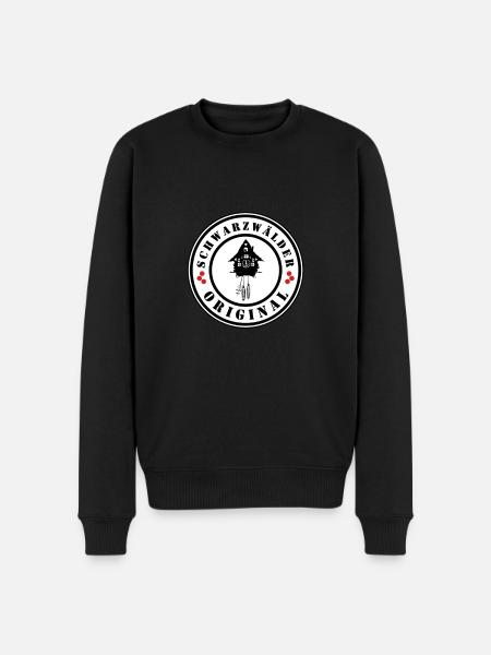 Schwarzwälder Original - Männer Premium Bio Pullover - Schwarz