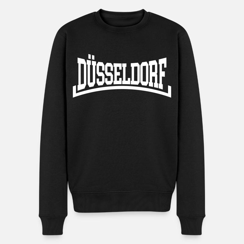 Dusseldorf - Pull Premium bio Homme - noir