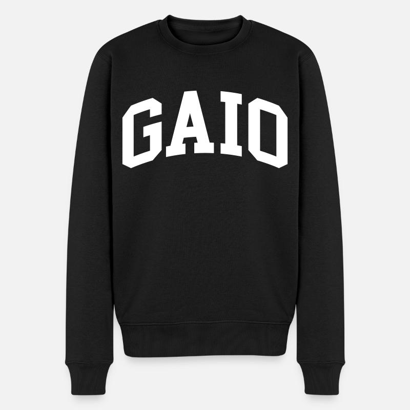 Gaio - Pull Premium bio Homme - noir