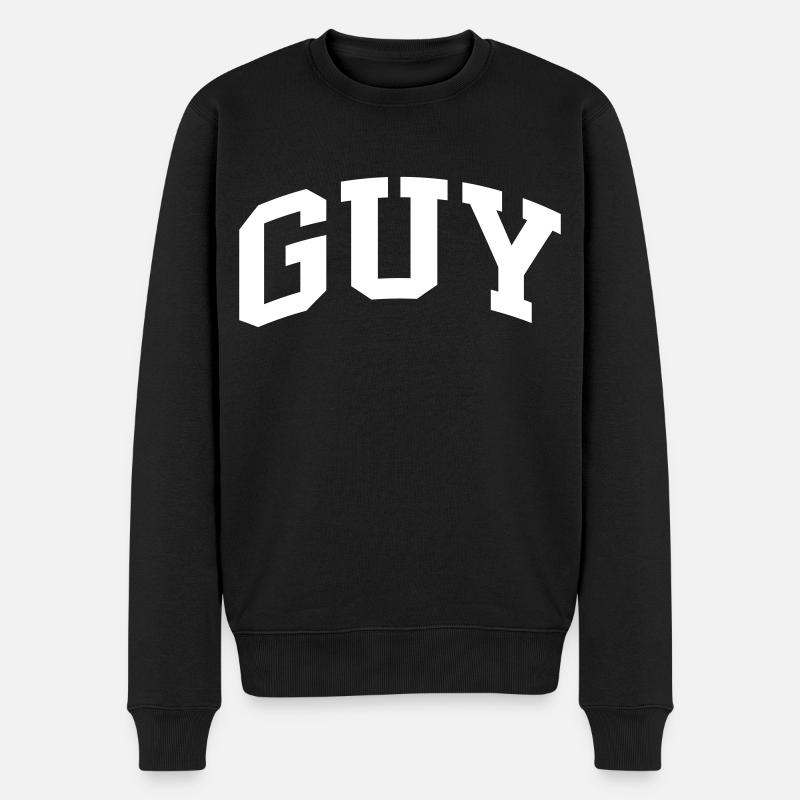 Mec - Pull Premium bio Homme - noir