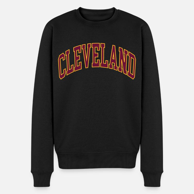Cleveland - Pull Premium bio Homme - noir
