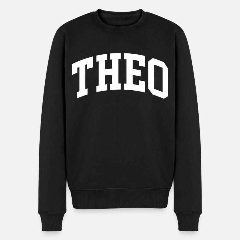Théo - Pull Premium bio Homme - noir