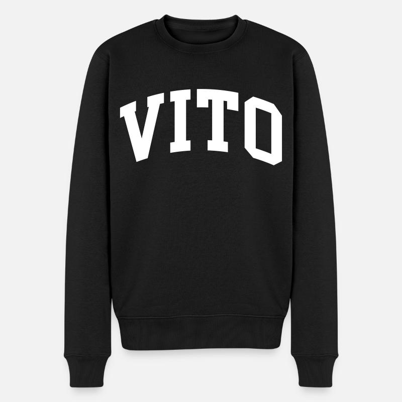 Vito - Pull Premium bio Homme - noir
