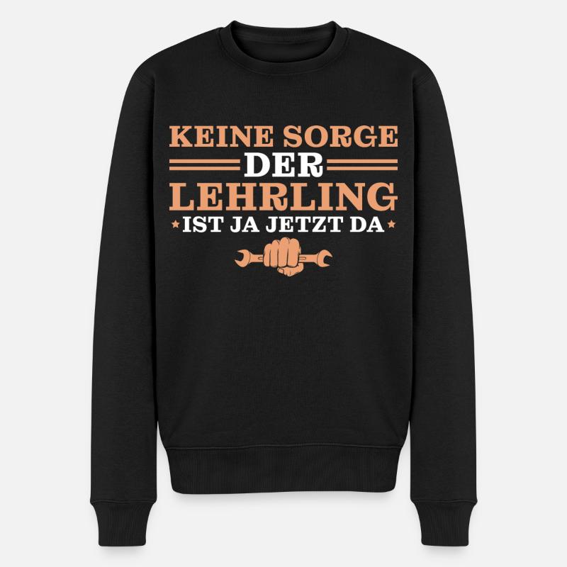 Kfz Mechaniker Ausbildung Lehrling - Männer Premium Bio Pullover - Schwarz
