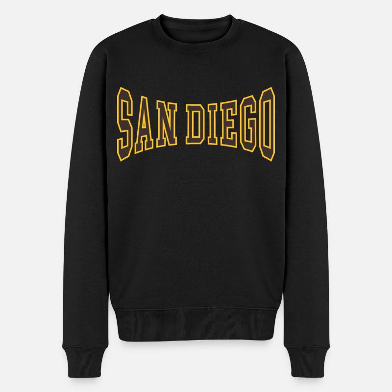 San Diego - Pull Premium bio Homme - noir