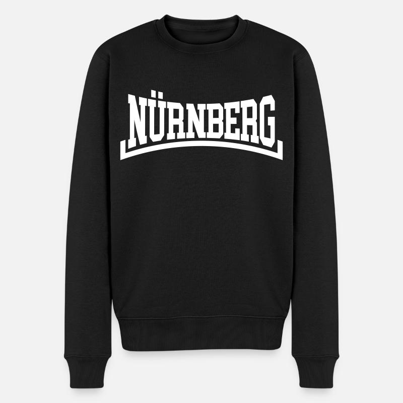 Nuremberg - Pull Premium bio Homme - noir