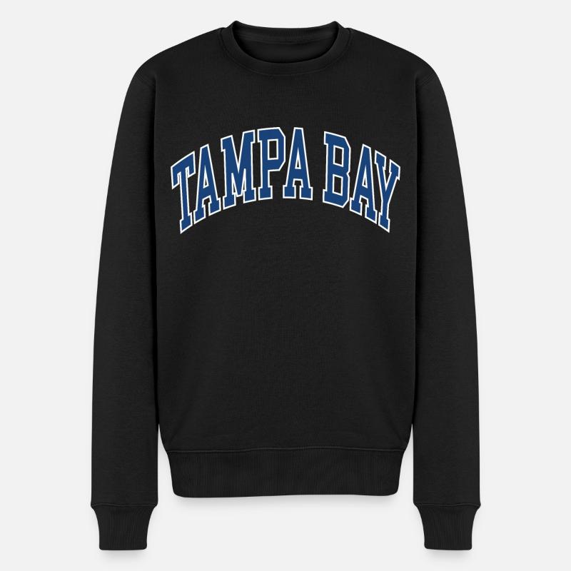 Baie de Tampa - Pull Premium bio Homme - noir