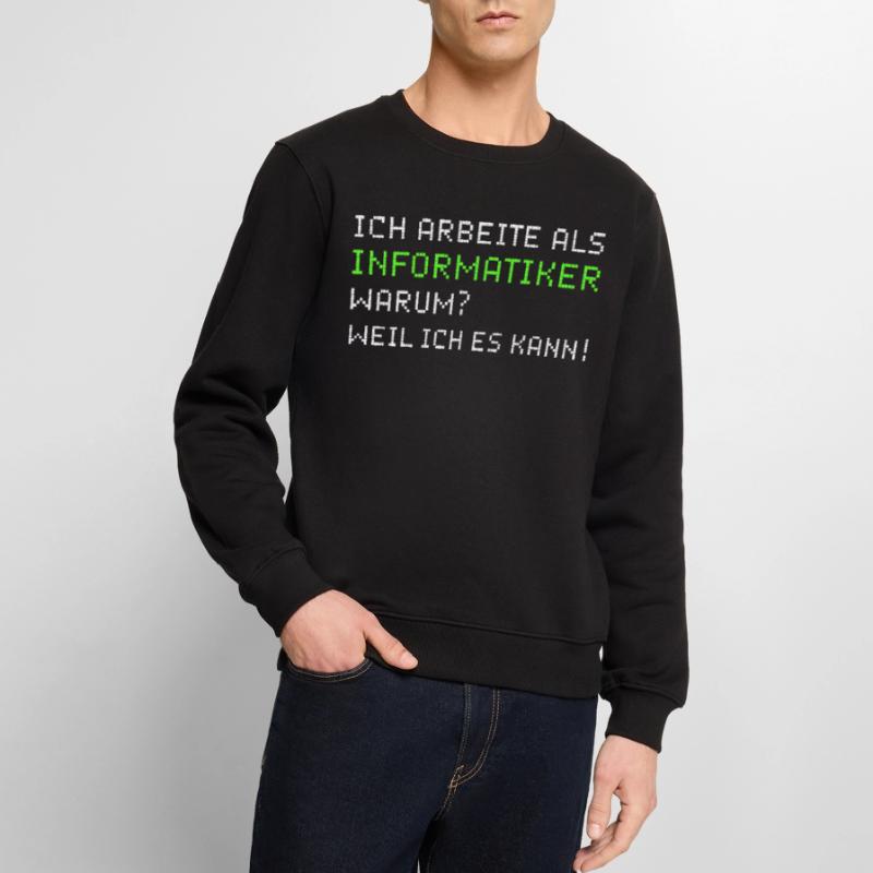 Informatiker Informatik Programmierer Männer Premium Bio Pullover