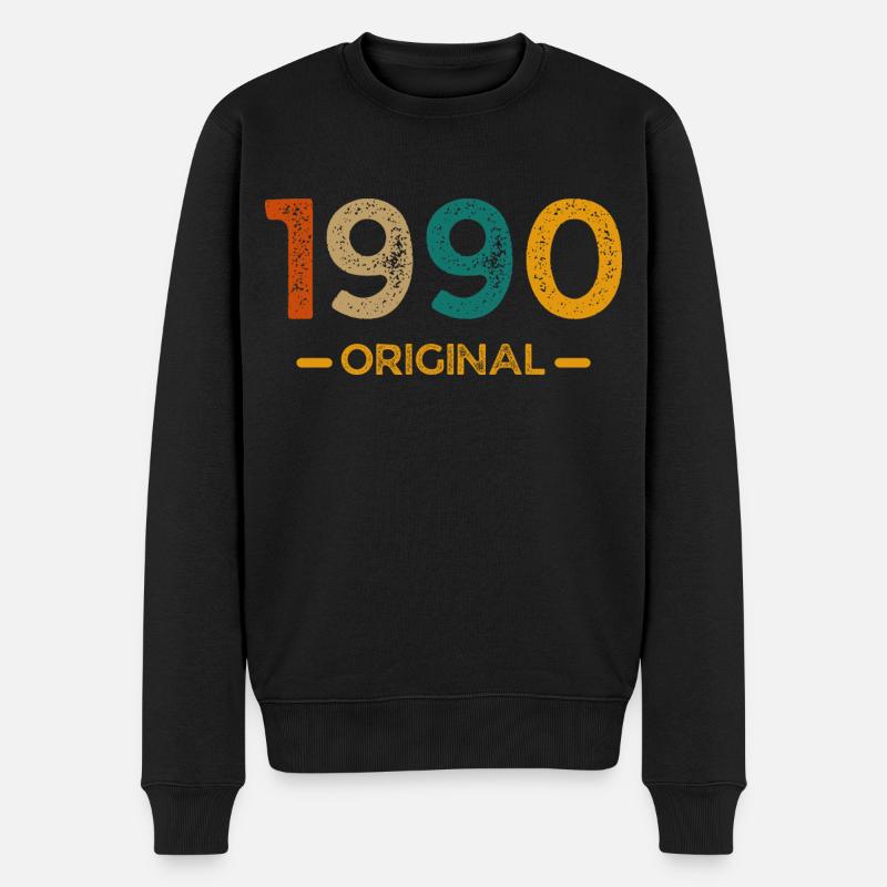 1990 Original - Pull Premium bio Homme - noir