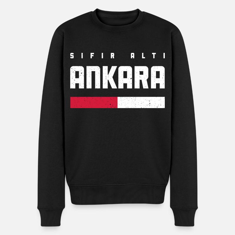 Ankara 06 - Pull Premium bio Homme - noir