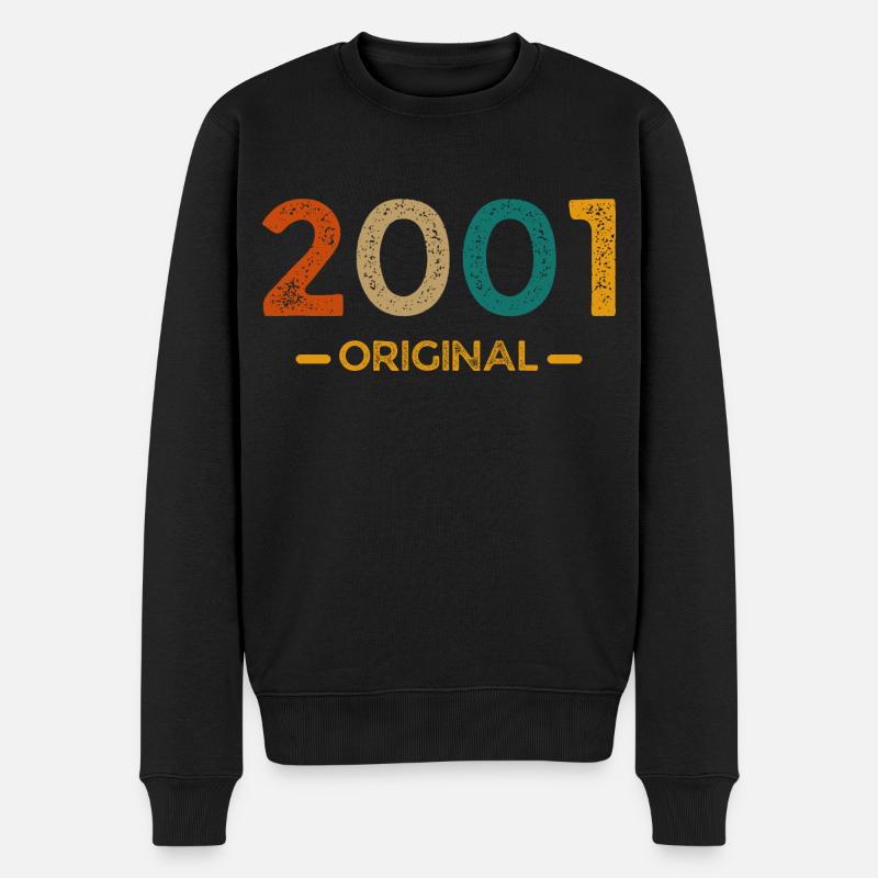 2001 Original - Pull Premium bio Homme - noir