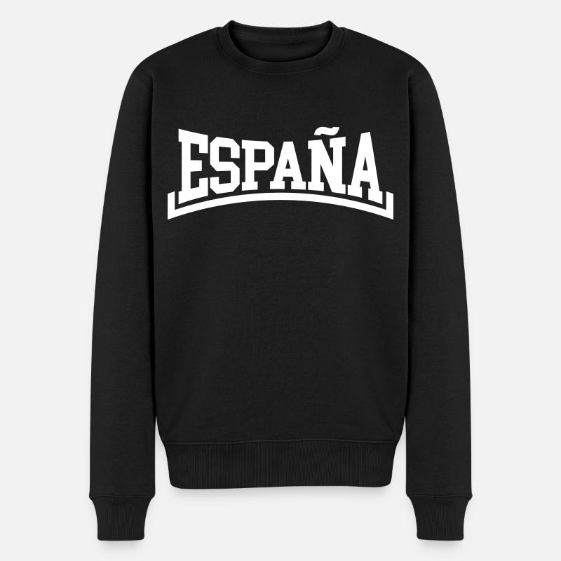 Espagne - Pull Premium bio Homme - noir