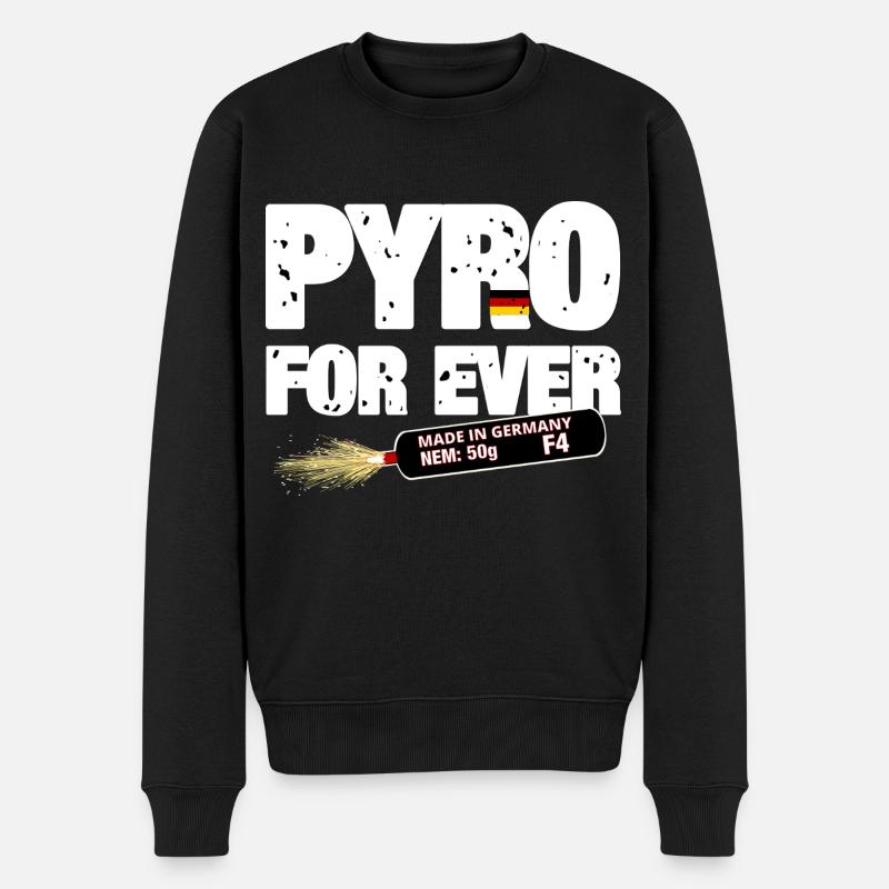Pyro pour toujours - Pull Premium bio Homme - noir