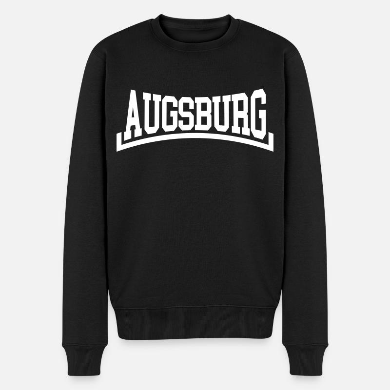Augsbourg - Pull Premium bio Homme - noir