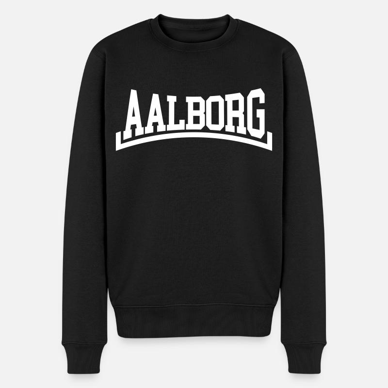 Aalborg - Männer Premium Bio Pullover - Schwarz