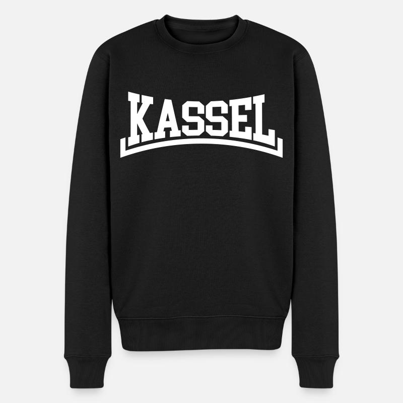 Kassel - Pull Premium bio Homme - noir