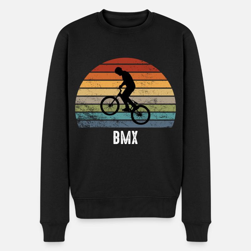 Bmx - Pull Premium bio Homme - noir