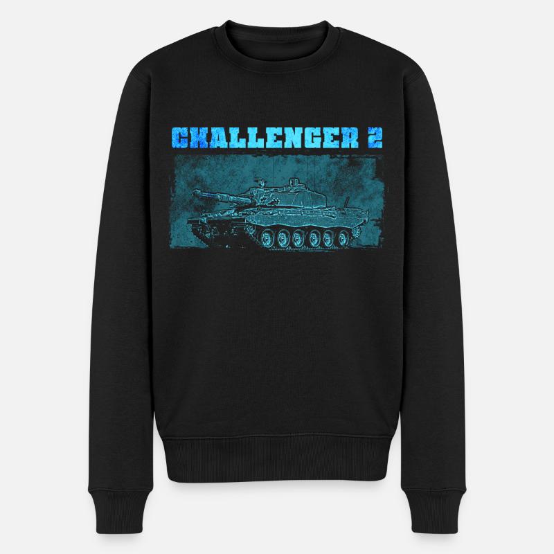Challenger 2 - Char britannique - Pull Premium bio Homme - noir