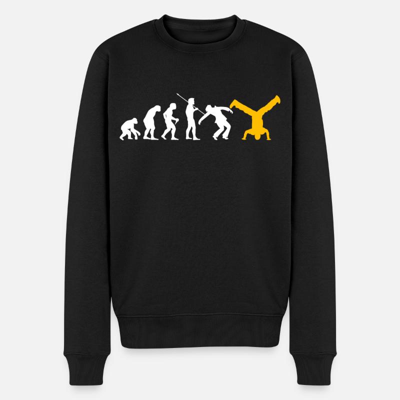 Breakdance - Pull Premium bio Homme - noir