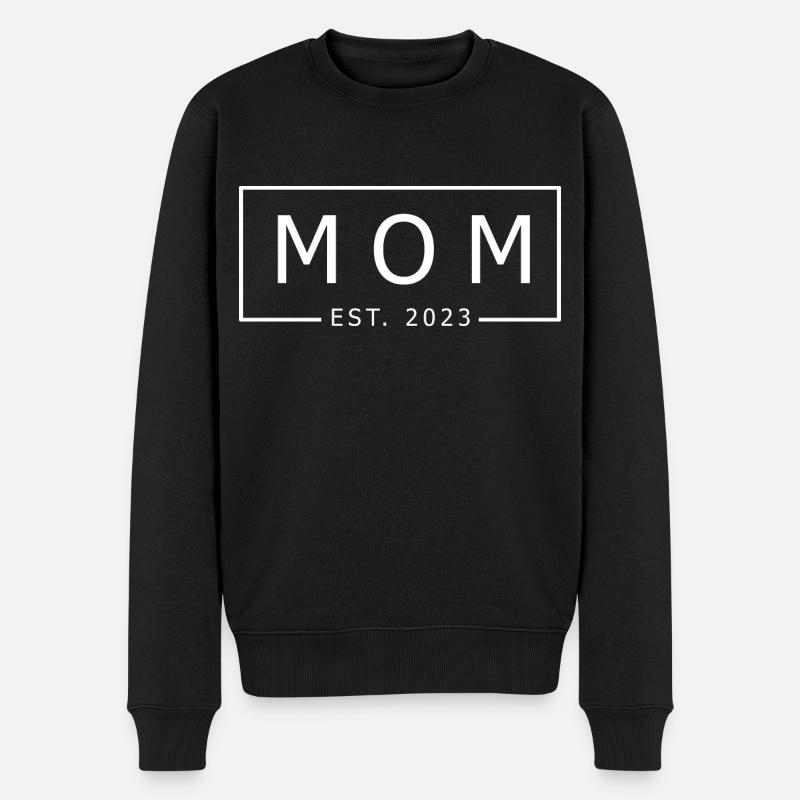 Mama 2023 - Männer Premium Bio Pullover - Schwarz