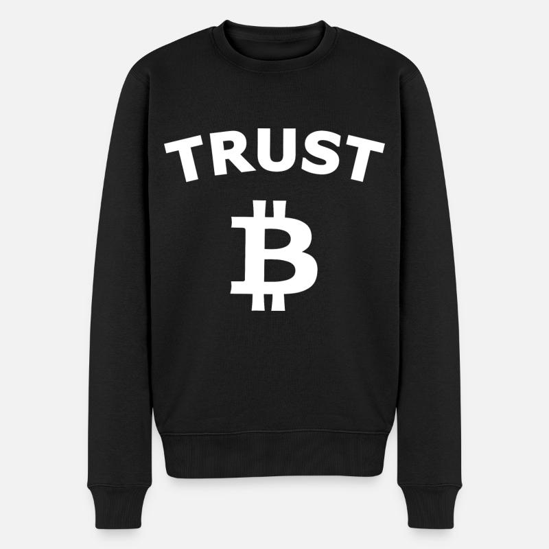 Faites confiance aux pièces - Pull Premium bio Homme - noir