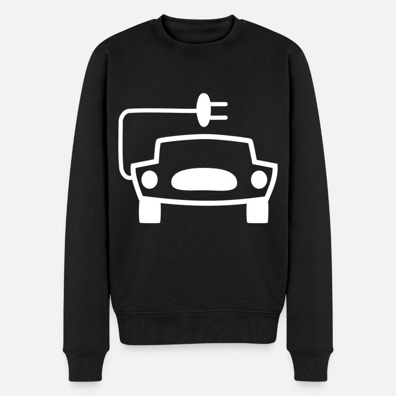 Voitures électriques - Pull Premium bio Homme - noir