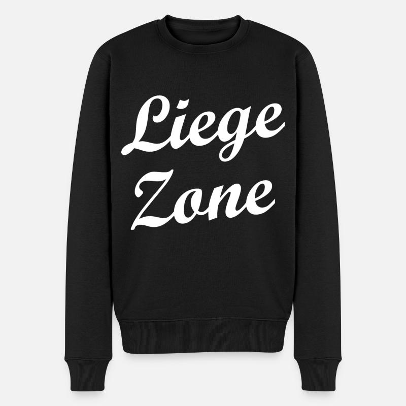 Le canapé tranquille - Pull Premium bio Homme - noir