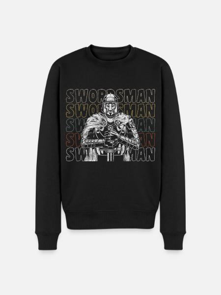 Épée Épée Guerrier Épées - Pull Premium bio Homme - noir