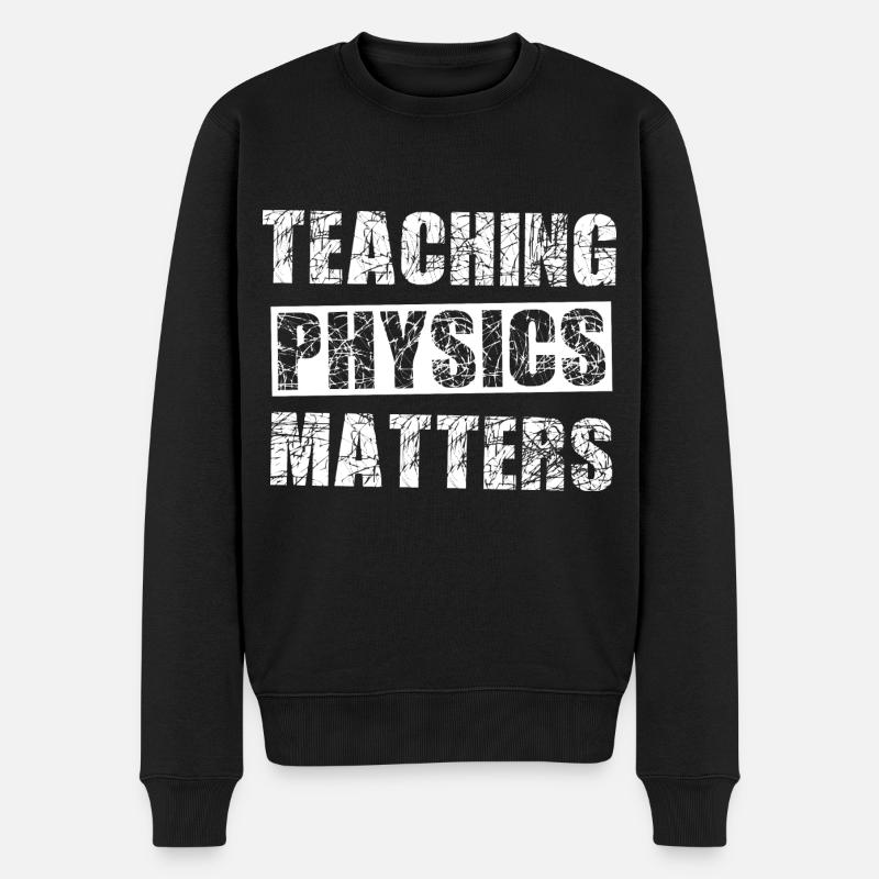 Les physiciens - Pull Premium bio Homme - noir