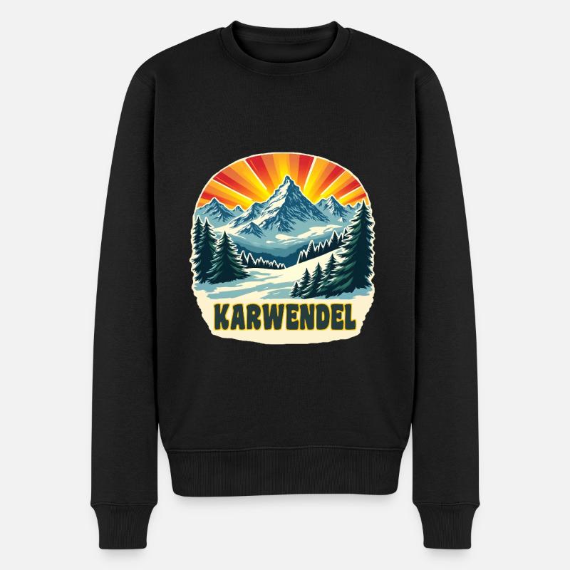 Karwendel - Pull Premium bio Homme - noir