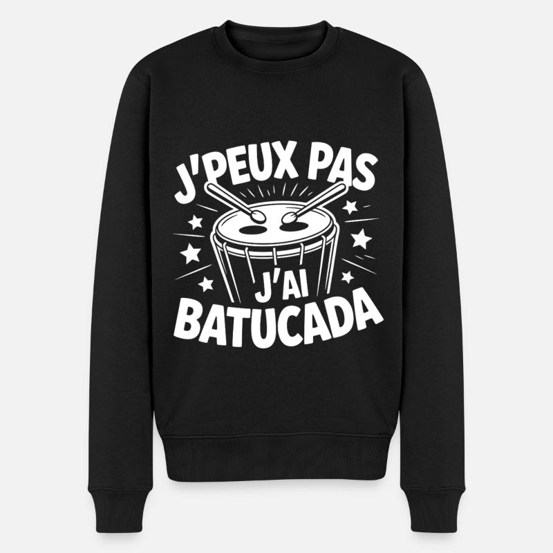 J’peux pas, j’ai Batucada - Pull Premium bio Homme - noir