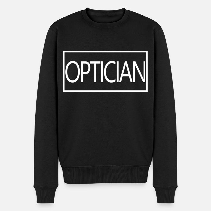 Opticien fier Étudiant Opticien diplômé - Pull Premium bio Homme - noir