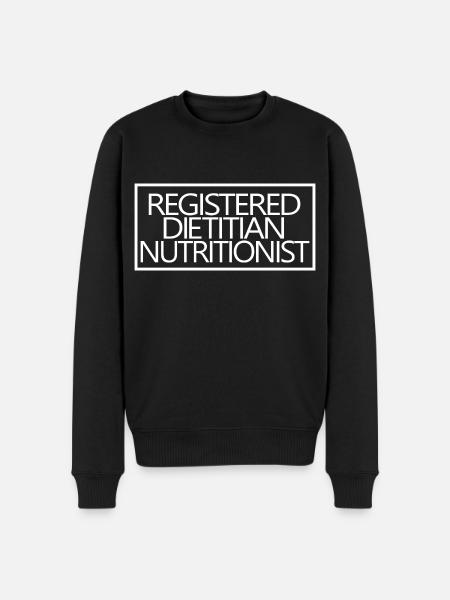 Registered Dietitian Nutritionist Proud RDN - Men's Premium Organic Jumper - black