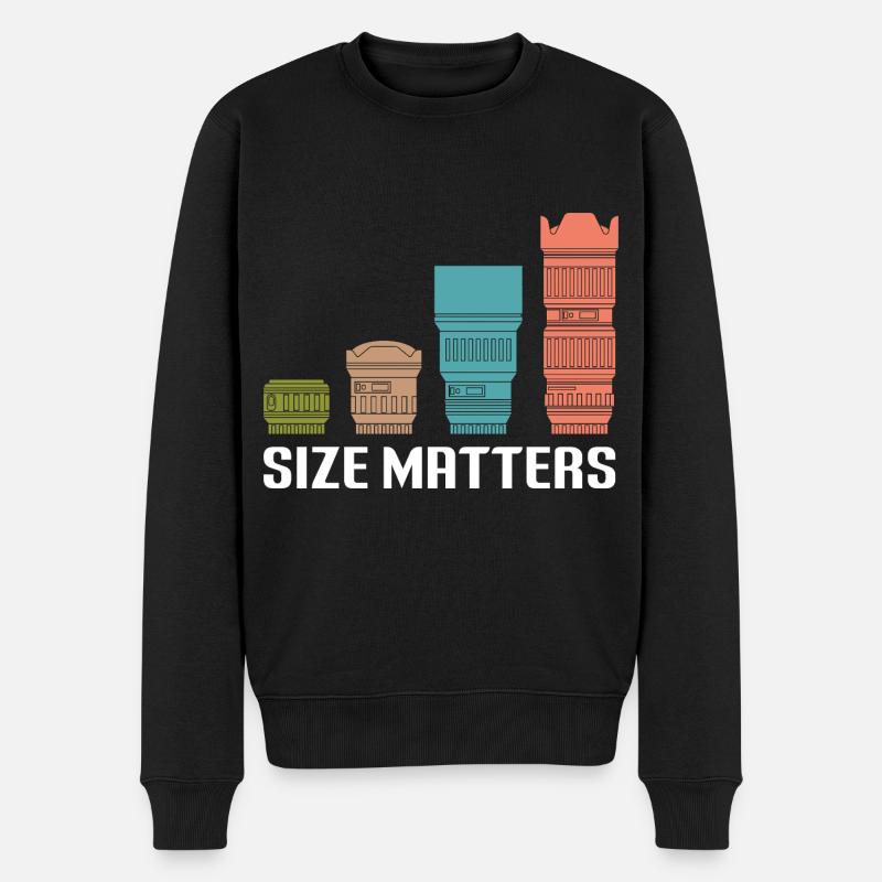 Fotograf Fotografie - Männer Premium Bio Pullover - Schwarz