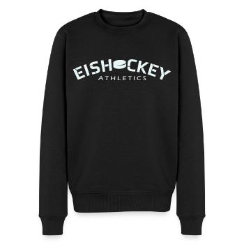 Eishockey Athletics - Männer Premium Bio Pullover - Schwarz - Vorne - Nico (187cm)