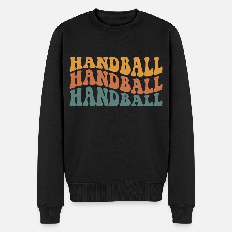Handball - Pull Premium bio Homme - noir