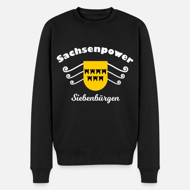 La puissance de la Transylvanie - Pull Premium bio Homme - noir
