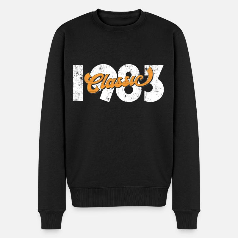 Classique 1983 - Pull Premium bio Homme - noir