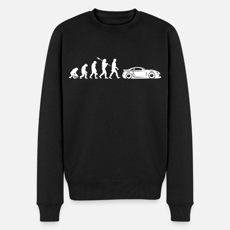 Auto De Sport Evolution - Männer Premium Bio Pullover - Schwarz