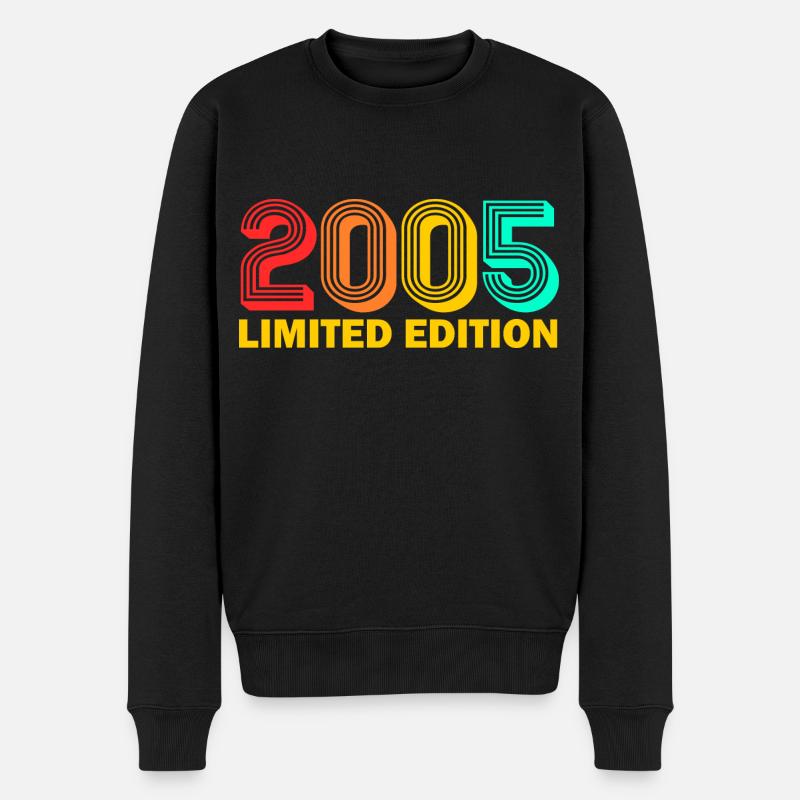 2005 né né 2005 anniversaire cadeau - Pull Premium bio Homme - noir