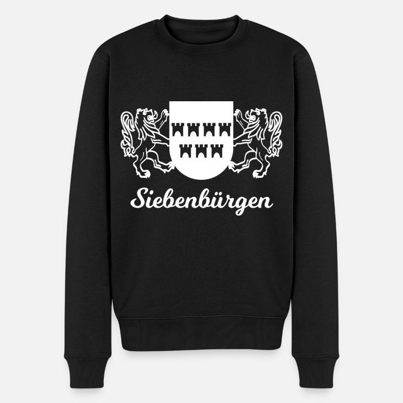 Le Transylvanien de Roumanie - Pull Premium bio Homme - noir