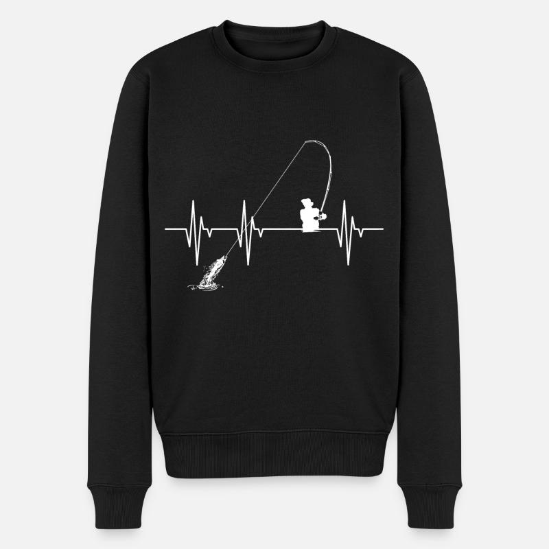 Pêche en haute mer - Pull Premium bio Homme - noir