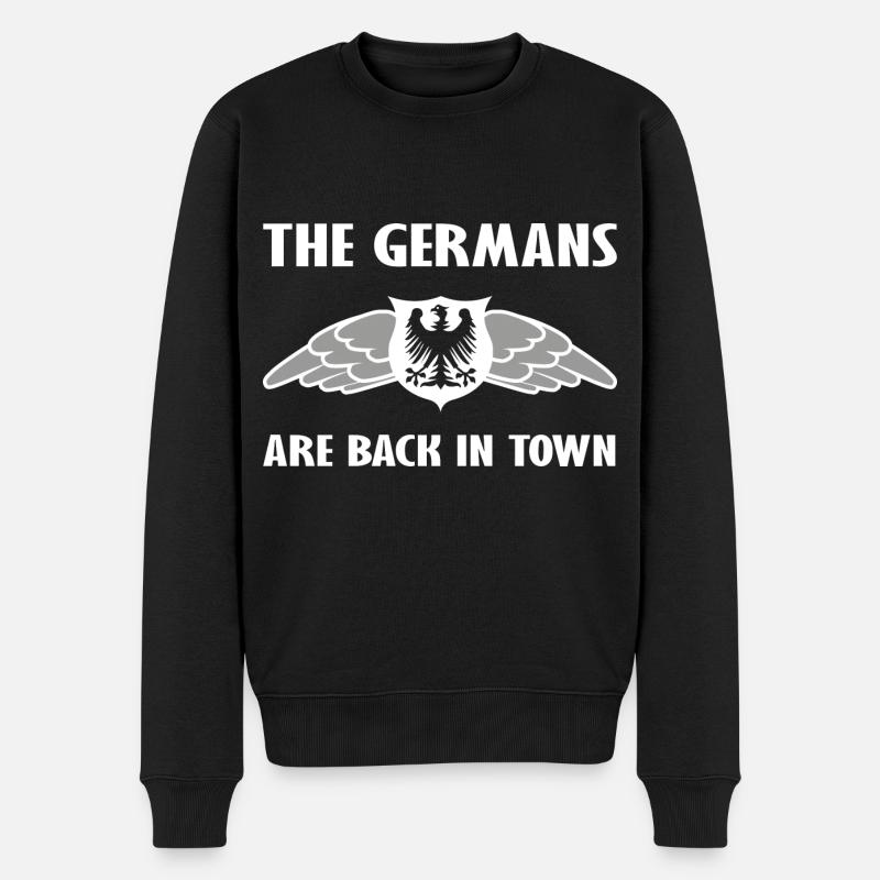 Les Allemands sont de retour - Pull Premium bio Homme - noir