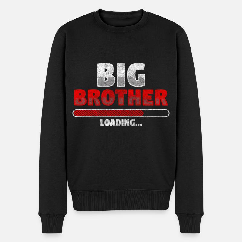 Frère Frech Maternité de famille - Pull Premium bio Homme - noir