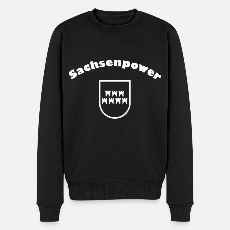 La Transylvanie en Saxe - Pull Premium bio Homme - noir
