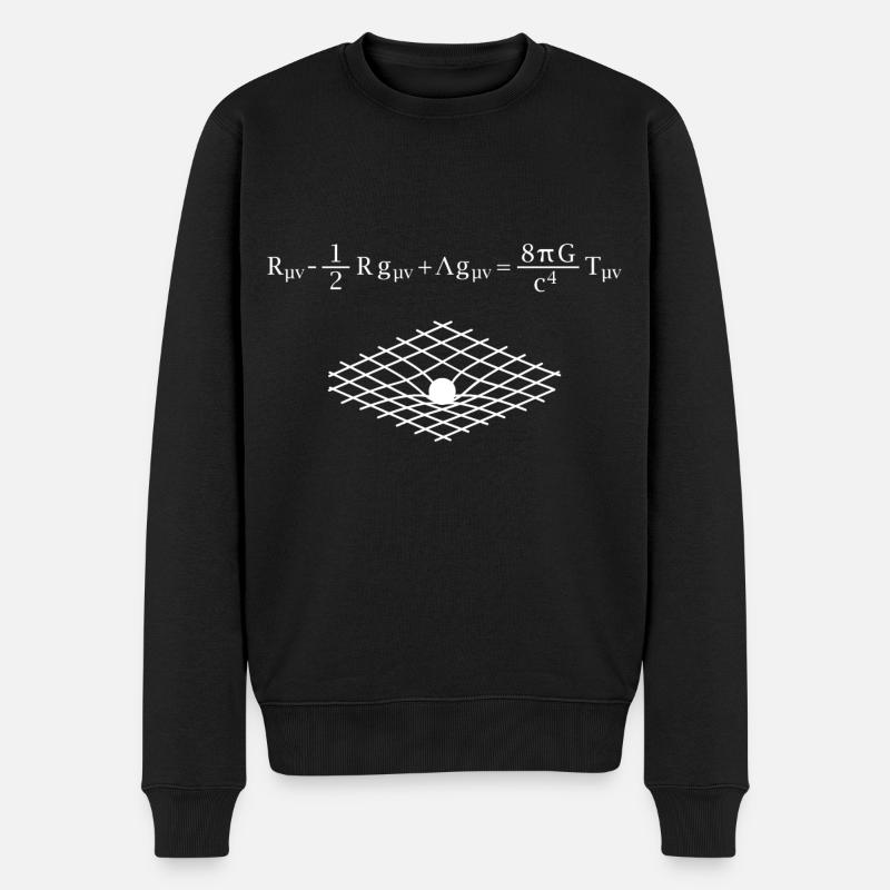 Équation de l’espace Physique - Pull Premium bio Homme - noir