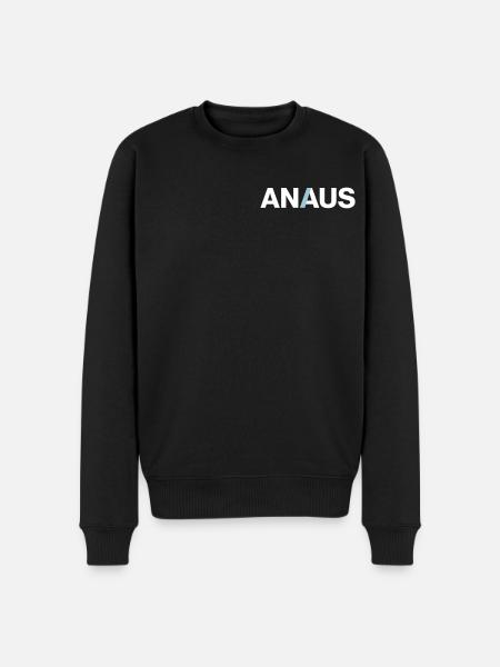 AN/AUS - Männer Premium Bio Pullover - Schwarz