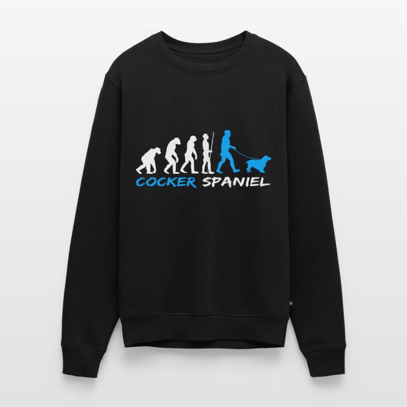 Cocker anglais Cocker Spaniel Chien Evolution Pull Premium bio Homme