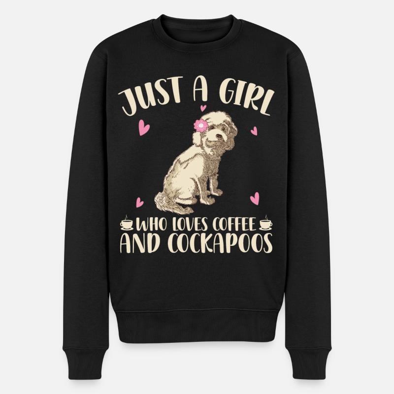 Cockapoo - Ekologisk premiumtröja herr - svart